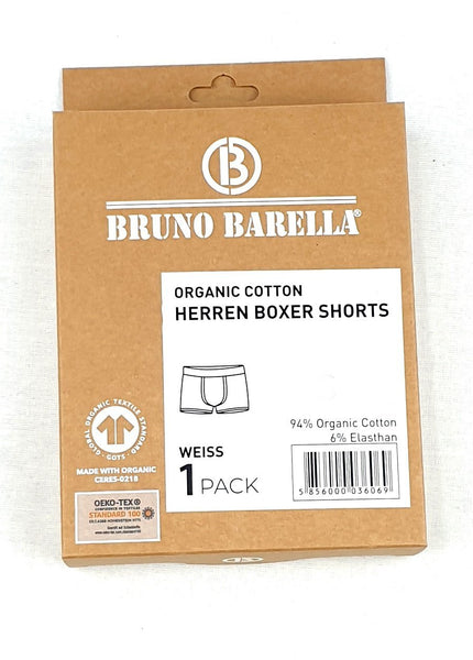 GOTS zertifizierte Biobaumwolle Boxer Shorts von Bruno Barella - Organicshop24